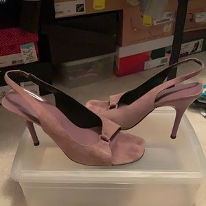 Suede sandals